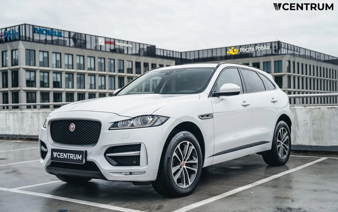 Jaguar F-Pace cena 134900 przebieg: 89809, rok produkcji 2018 z Gościno małe 106